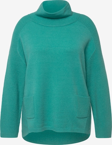 Pull-over Ulla Popken en vert : devant