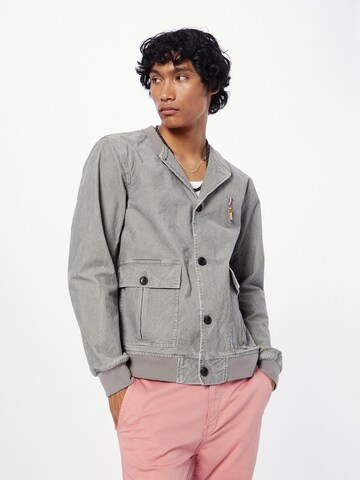 Veste mi-saison SCOTCH & SODA en gris : devant