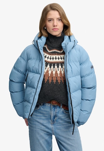 Superdry & Co Between-Season Jacket in Blue: front
