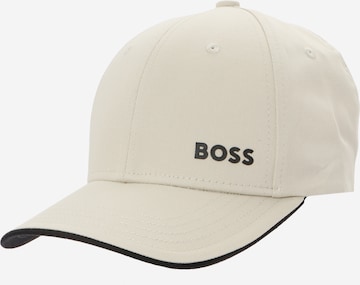 Șapcă de la BOSS pe bej: față
