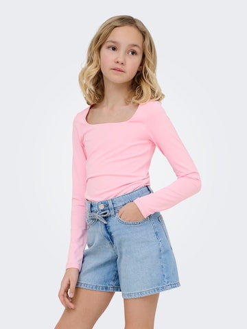 ONLY GIRLS Shirt 'KOGEA' in Pink: front