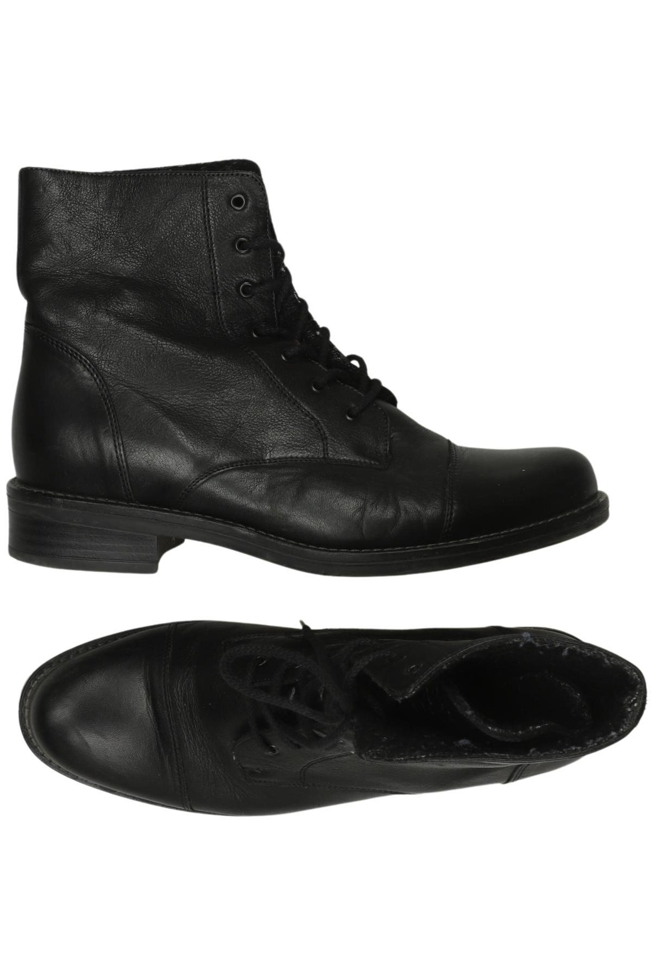 hessnatur Dress Boots in 40 in Black: front