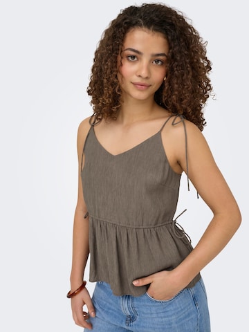 ONLY Top 'ONLNele' in Brown