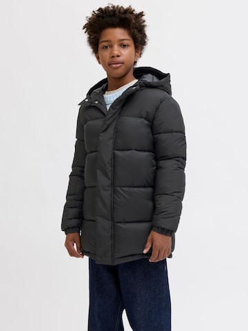 Jack & Jones Junior Vinterjakke i sort: forside