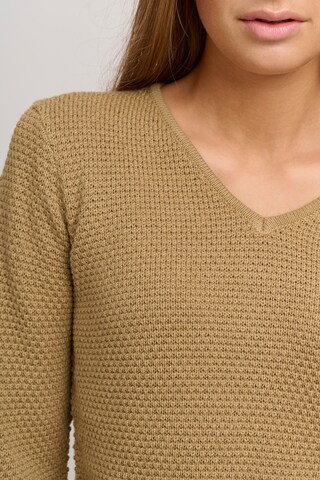Oxmo Sweater 'HANNA' in Brown