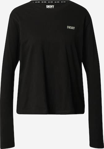 DKNY Performance Functioneel shirt in Zwart: voorkant