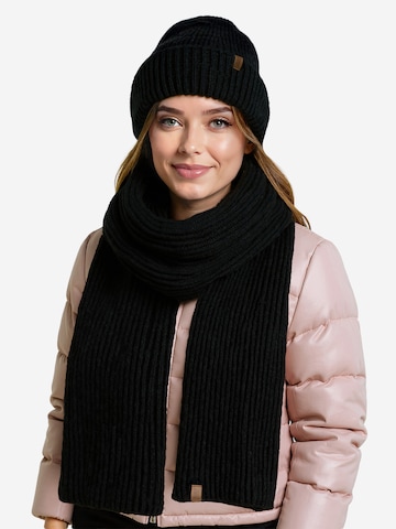 Vivisence Mütze '70113 Set' in Schwarz