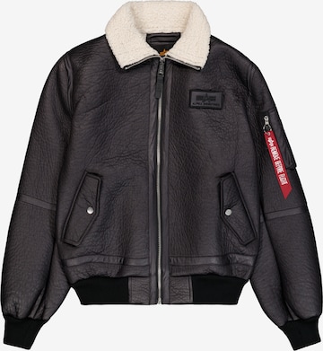 juoda ALPHA INDUSTRIES Žieminė striukė 'B-15-3': priekis