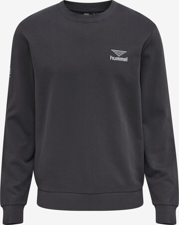 Hummel Athletic Sweatshirt in Black: front