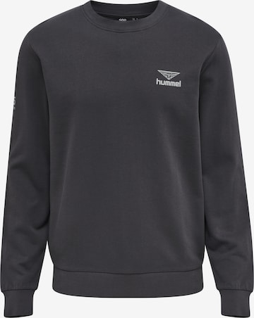 Hummel Sports sweatshirt in Black: front