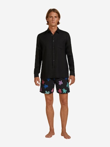 Regular fit Camicia di Vilebrequin in nero