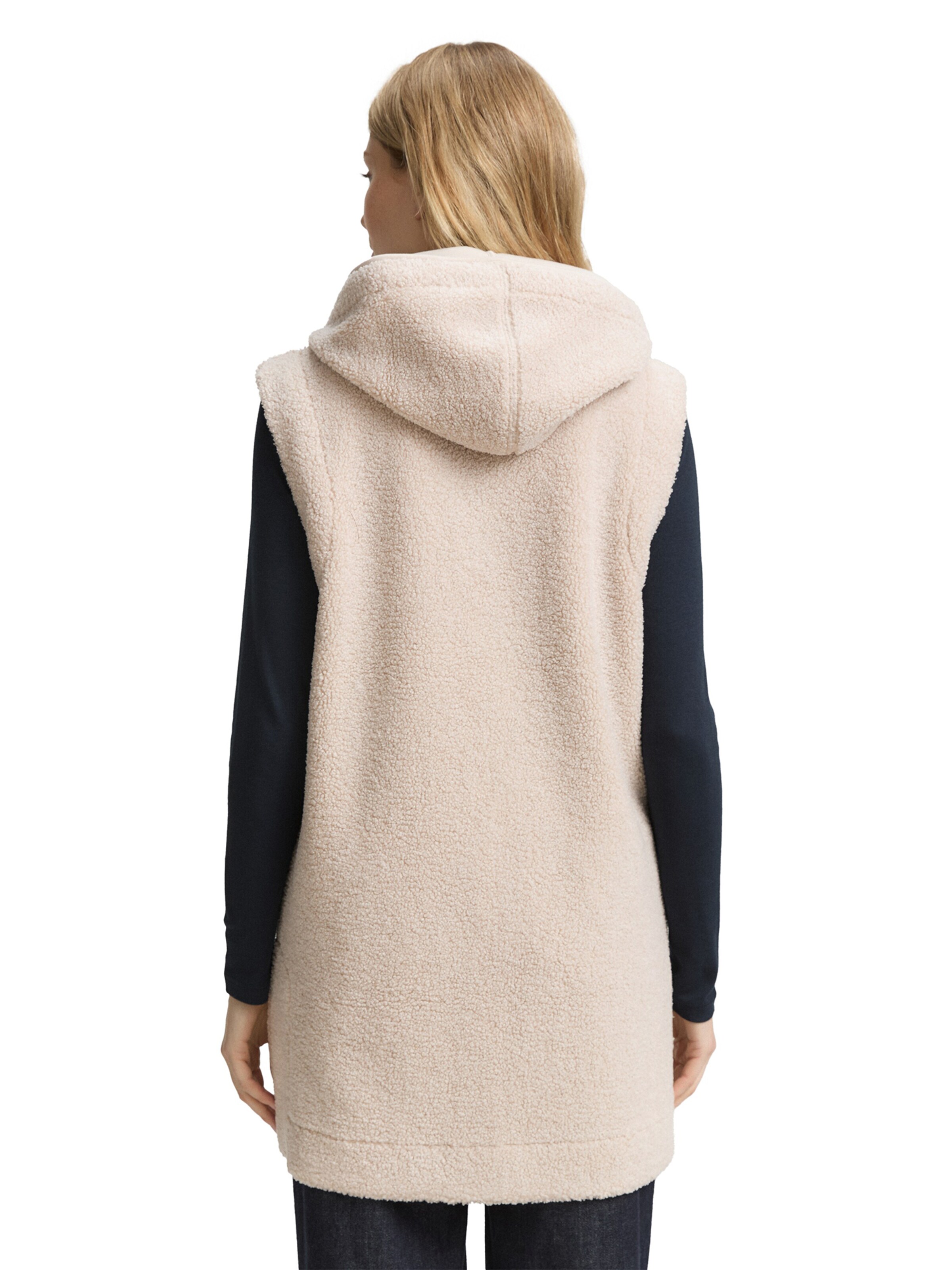 TOM TAILOR Vest in Grey