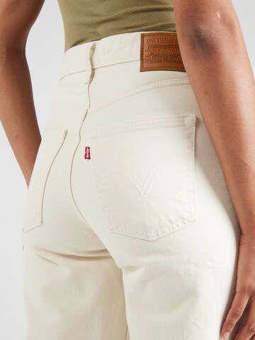 LEVI'S ® Wide Leg Jeans 'Ribcage' i hvid
