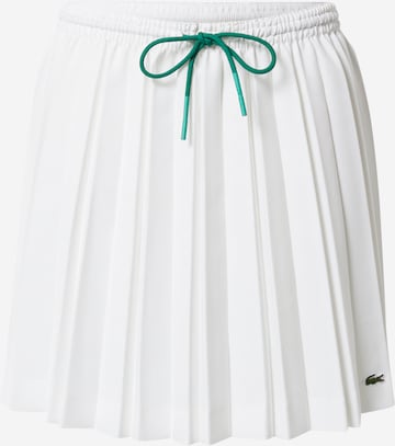 LACOSTE Skirt in White: front