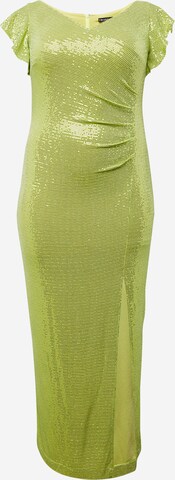 SWING Curve Večerné šaty - Zelená: predná strana