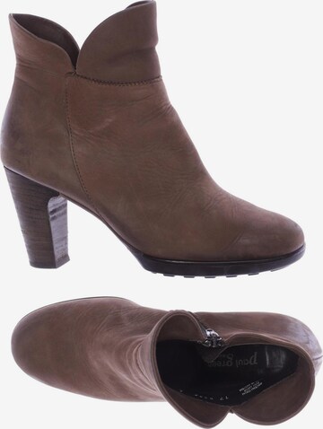 Paul Green Dress Boots in 37 in Brown: front