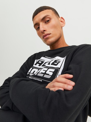 Felpa 'JCONight' di JACK & JONES in nero