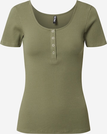 PIECES Paita 'PCKitte' värissä vihreä: etupuoli