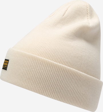 G-Star RAW Beanie 'Effo' in Beige: front