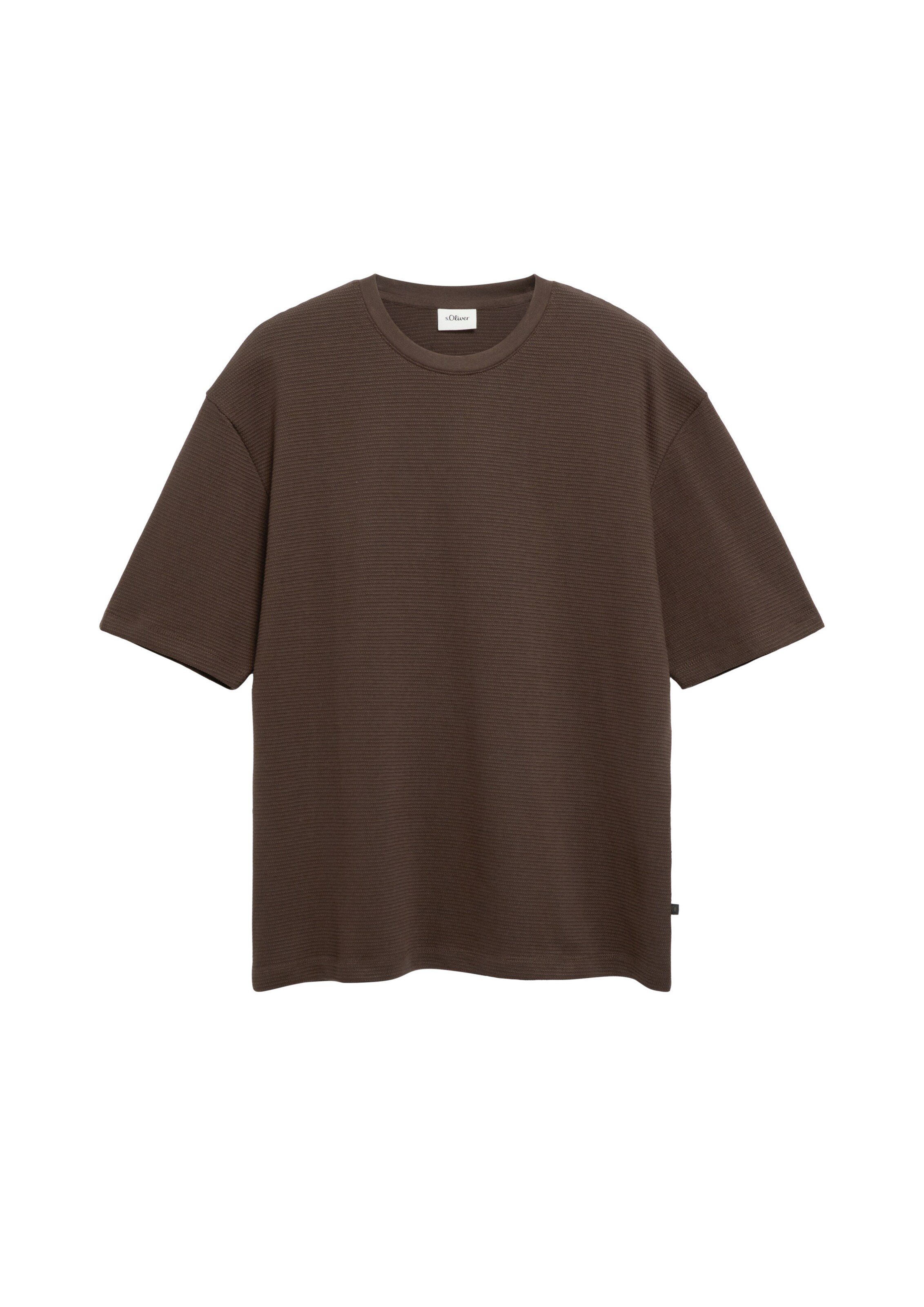 s.Oliver Shirt in Brown: front