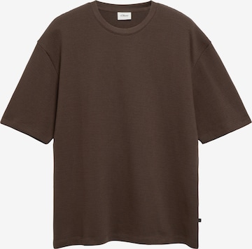 s.Oliver Shirt in Brown: front