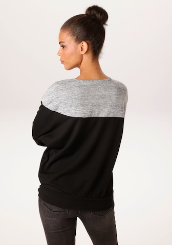 Aniston CASUAL Sweatshirt in Black