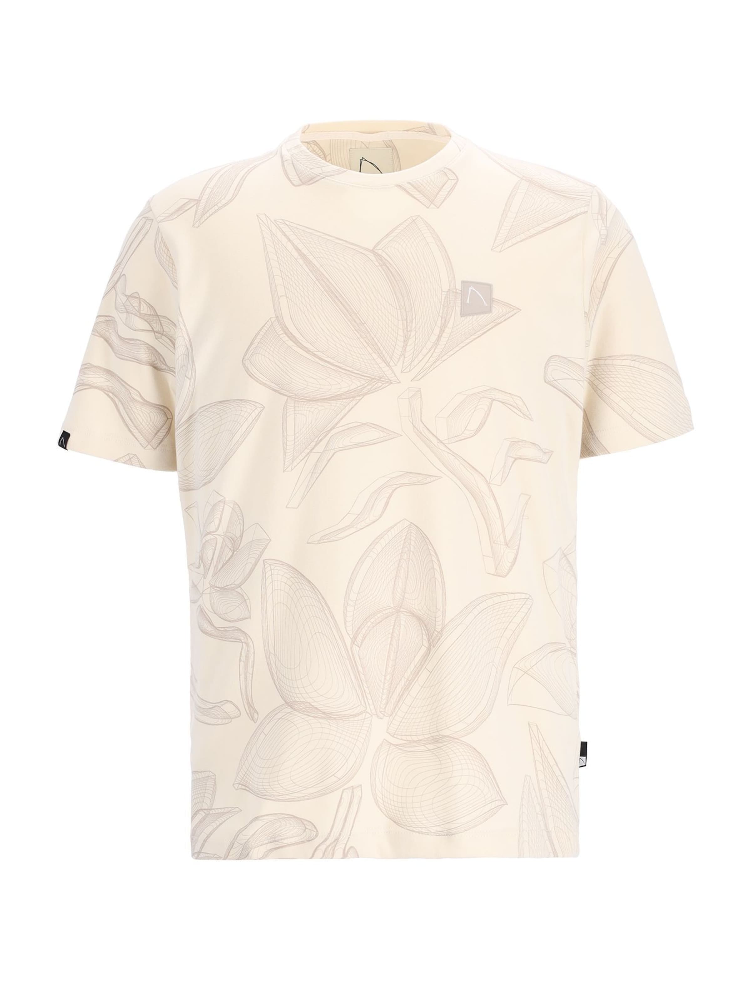 CHASIN' T-Shirt 'Wild' in Weiß: Vorderseite