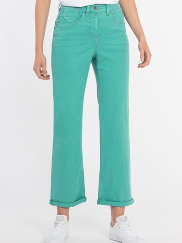 Recover Pants Regular Jeans in Groen: voorkant