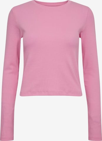 T-shirt 'NURILEY' NÜMPH en rose : devant