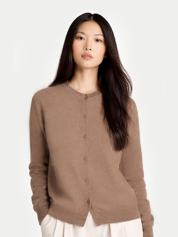 GOBI Cashmere Strickjacke 'Essential'‌‌‌‌‌ in Grau