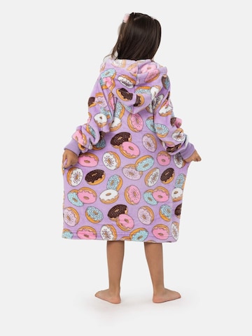 LEAFLETIC Bathrobe in Purple