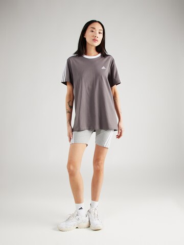 T-shirt fonctionnel 'Essentials' ADIDAS SPORTSWEAR en marron