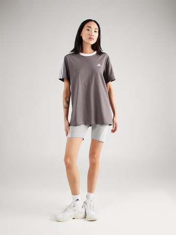 ADIDAS SPORTSWEARTehnička sportska majica 'Essentials' - smeđa boja