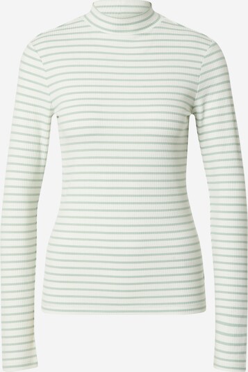 Q/S designed by Shirt in de kleur Mintgroen / Wit, Productweergave