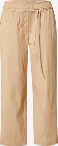 Wide leg Pantaloni 'Chiara' di MAC in beige: frontale