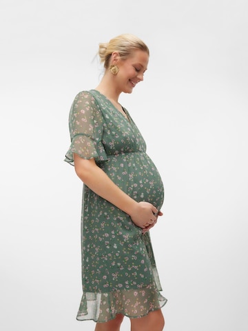 Vero Moda Maternity Kleid 'SMILLA' in Grün