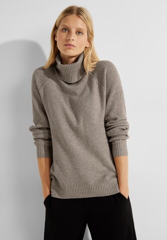 CECIL Sweater 'Cosy' in Beige: front
