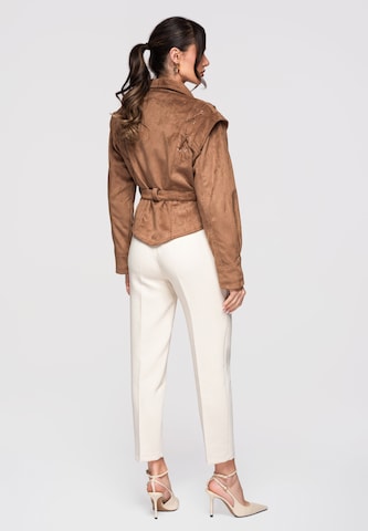 Ombre Tussenjas in Bruin