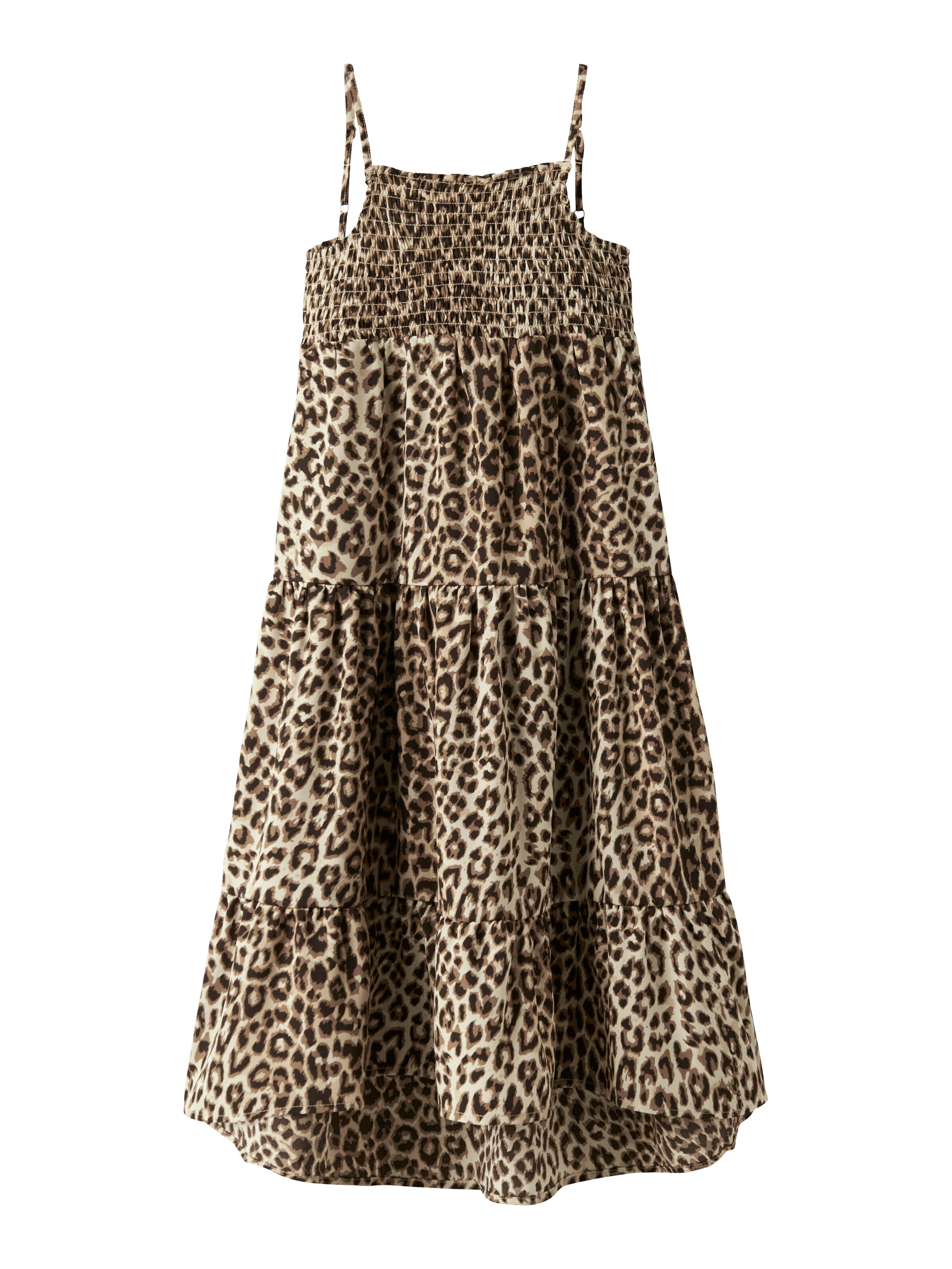 NAME IT Платье 'NAYA' в Коричневый: спереди