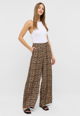 Wide leg Pantaloni di Angels in beige