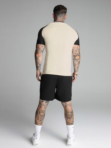 SikSilk Shirt 'Tech' in White