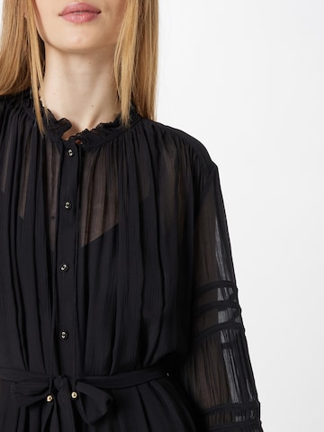 Rochie tip bluză de la Banana Republic pe negru