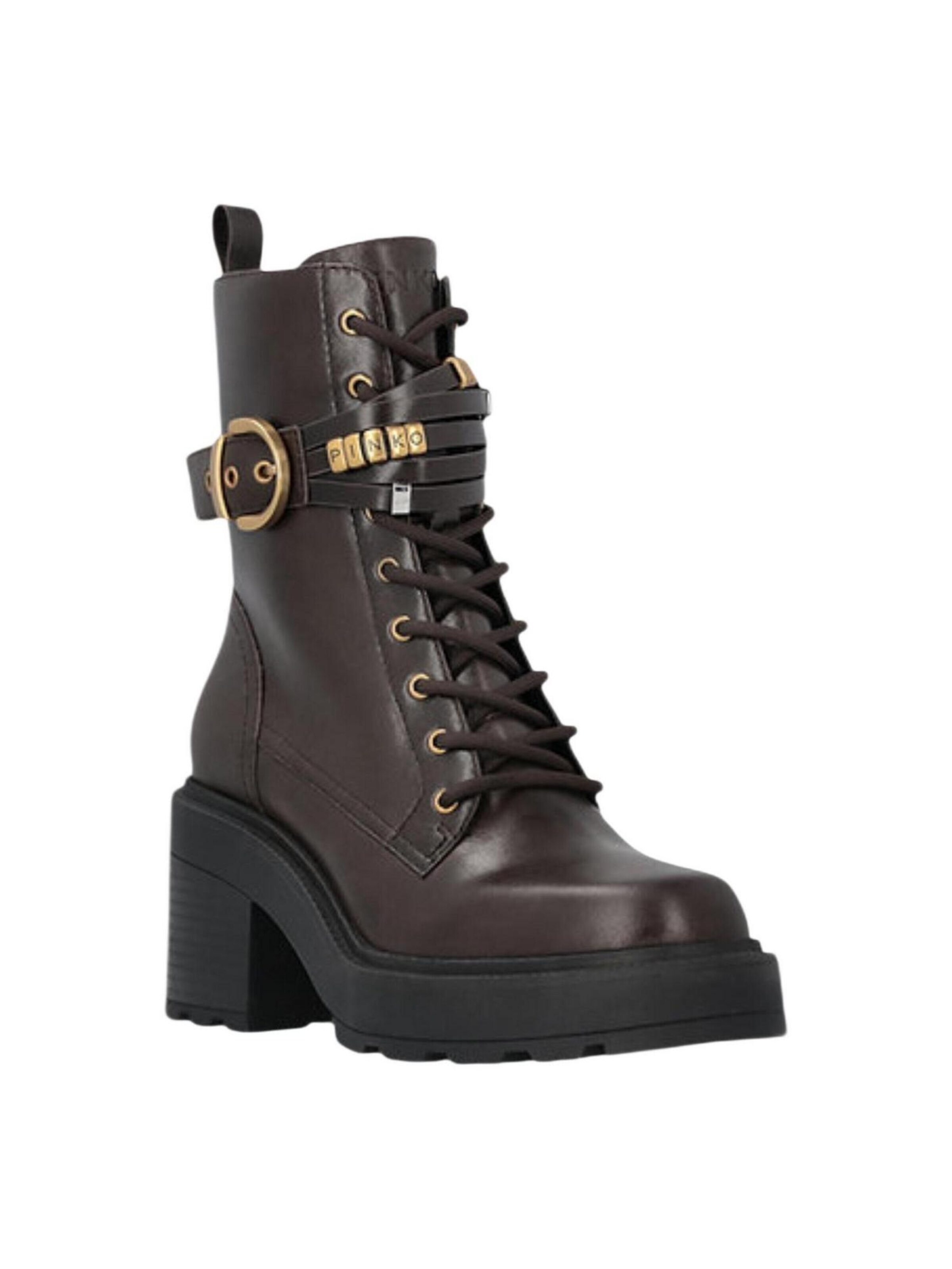 PINKO Boots 'ALTEA' in Bruin: voorkant
