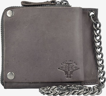 Billy the kid Portemonnaie 'Nasty Cowboys' in Grau: Vorderseite