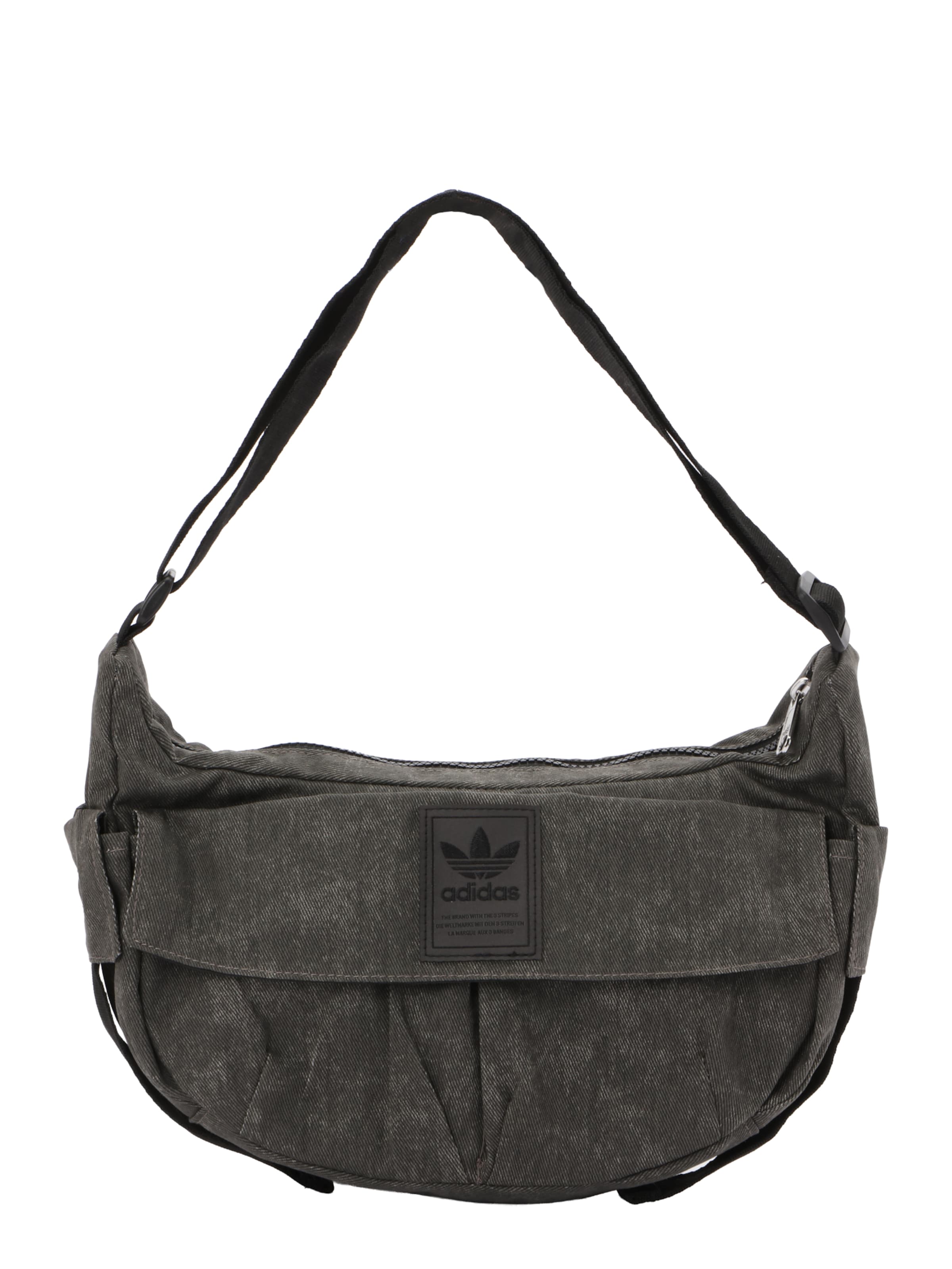 ADIDAS ORIGINALS Schoudertas in Zwart: voorkant