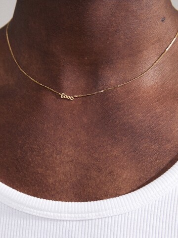 Collana 'Love' di Pilgrim in oro