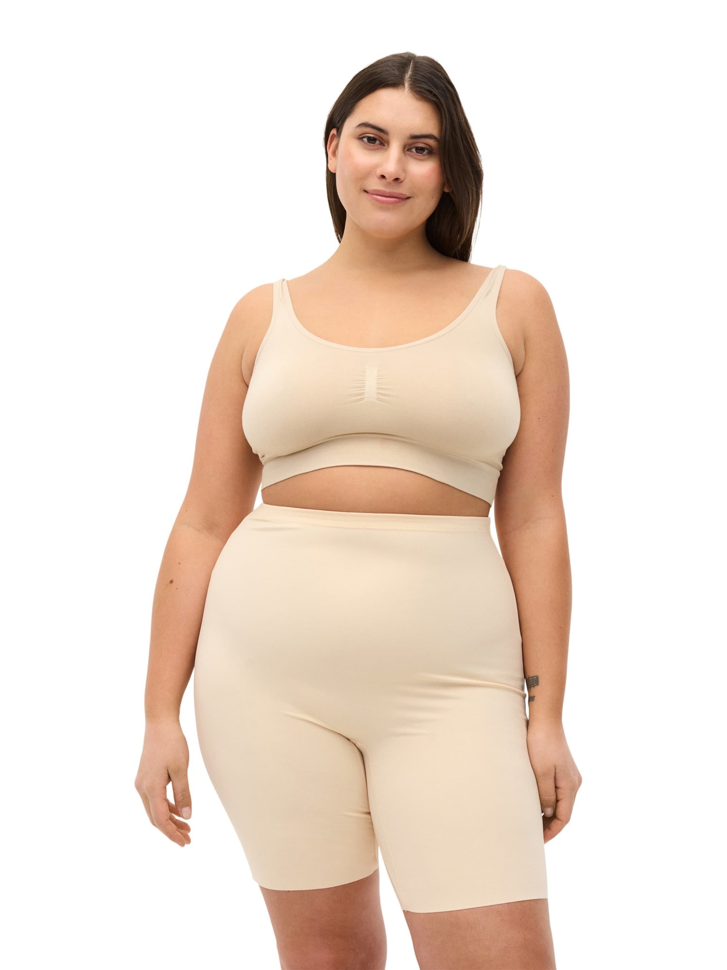 Devoted by Zizzi Shapinghose in Beige: Vorderseite