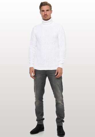 Rusty Neal Sweater in White