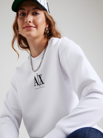 ARMANI EXCHANGE Суичър в бяло