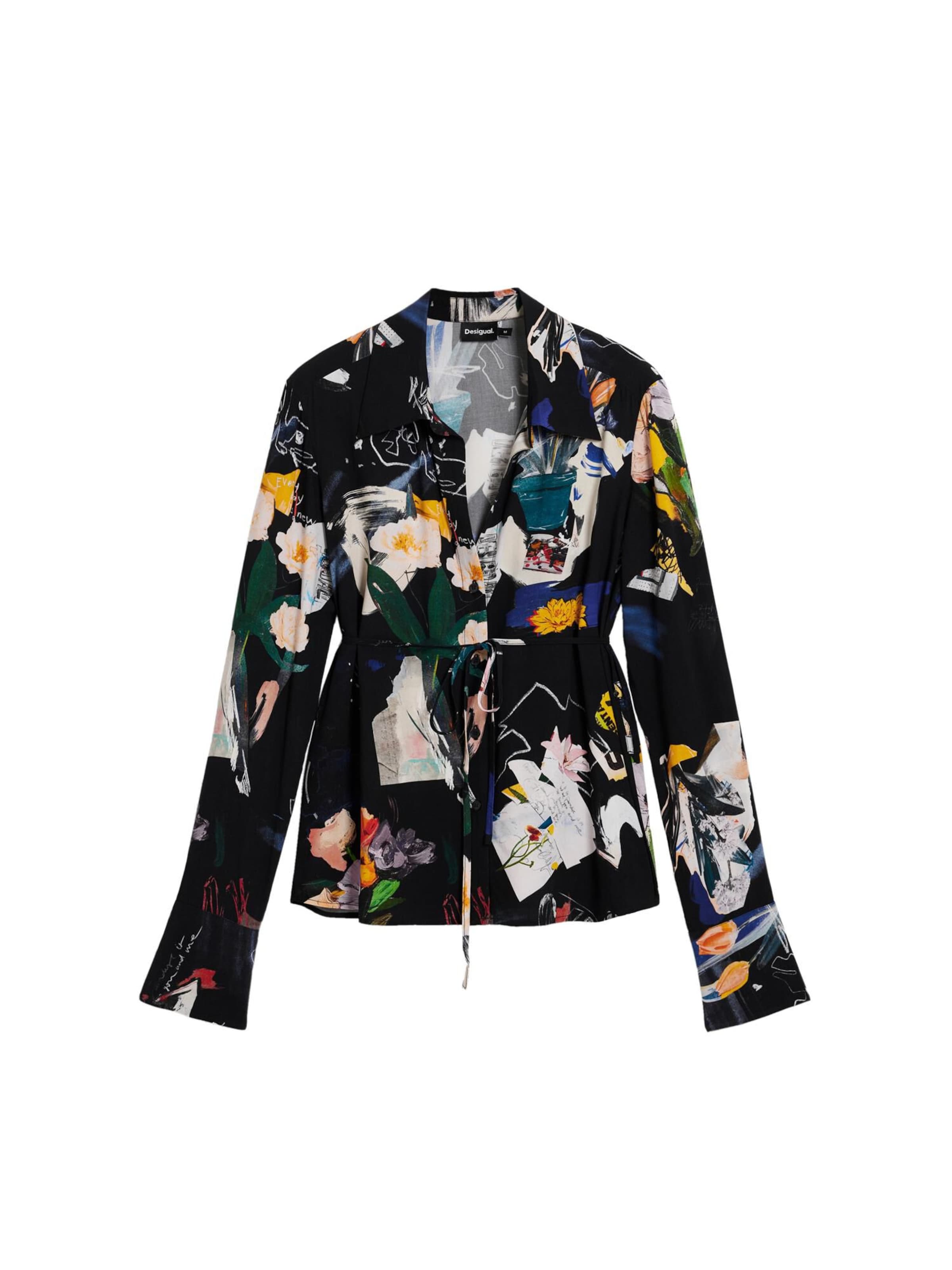 Desigual Тениска в черно: отпред